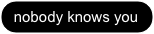 nobody knows ...